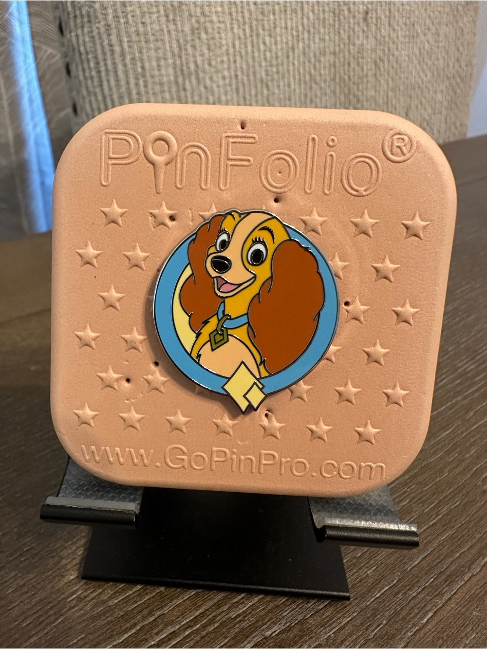 2026 Disney Dog Lady from Lady & Tramp Enchanted Ensemble Collar Mystery Pin